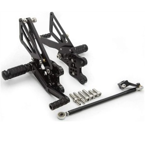 RP0420-2095 Adjustable Footpeg Footrest Rear Set For Kawasaki Ninja ZX14 ZZR1400 2012-Later