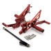 RP0420-2097 Adjustable Footpeg Footrest Rear Set For Kawasaki ZX12R 2000-2006