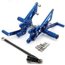 RP0420-2097 Adjustable Footpeg Footrest Rear Set For Kawasaki ZX12R 2000-2006