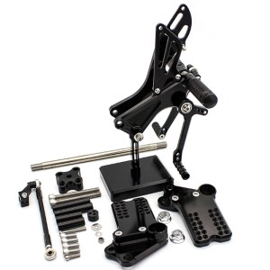 RP0420-2105 Adjustable Footpeg Footrest Rear Set For KTM Duke 125 250 390 RC250 RC390 RC125