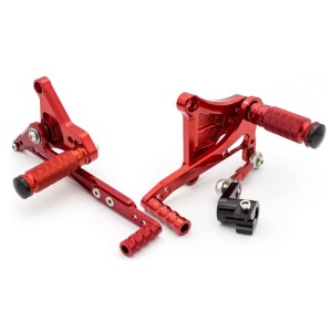 RP0420-2106 Adjustable Footpeg Footrest Rear Set For Benelli TNT125 TNT135 2016-Later