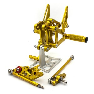 RP0420-2108 Adjustable Footpeg Footrest Rear Set For MV Agusta Brutale 675 Agusta Brutale 800