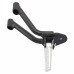 RP0440-1134BS Motorcycle Passenger Rear Foot Pegs Footrests Mounting Bracket Kit For Honda CMX300 Rebel 300 2017-Later CMX500 Rebel 500 2017-Later