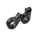 RP0440-2008 Universal Adjustable Highway engine guard Short Angled Foot Peg Mount Clamp 1.5" Size