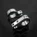 RP0440-2008 Universal Adjustable Highway engine guard Short Angled Foot Peg Mount Clamp 1.5" Size