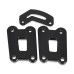 RP0440-2014B Motorcycle Passenger Footrests Supports Kit For Yamaha MT-09 FZ09 2021-Later