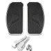 RP0450-1011B Universal Front Floorboards for Cruisers Baggers Driver Footpegs