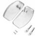 RP0450-1011B Universal Front Floorboards for Cruisers Baggers Driver Footpegs