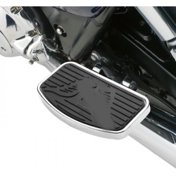 RP0450-1011B Universal Front Floorboards for Cruisers Baggers Driver Footpegs