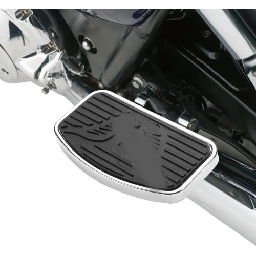 RP0450-1011B Universal Front Floorboards for Cruisers Baggers Driver Footpegs