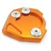RP0480-1002 Kickstand Side Plate Pad For KTM DUKE 390 2013 2015