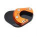 RP0480-1003 CNC Aluminum Side Stand Kickstand Plate Pad Extension For KTM DUKE 125 200 390