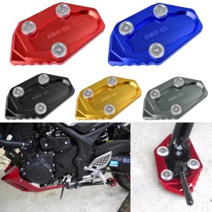 RP0480-1005 Kickstand Side Plate Pad For Yamaha YZF R25 2013-2015 YZF R3 MT-03 2016-2019