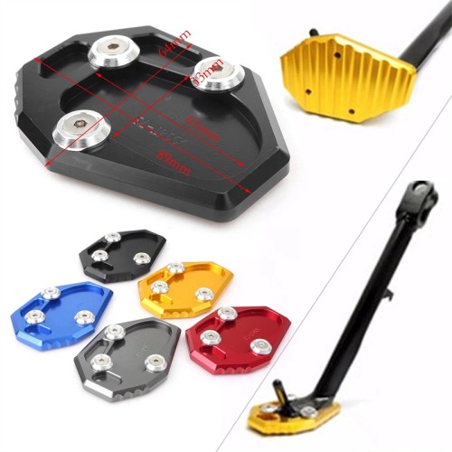 RP0480-1006 Kickstand Side Plate Pad ForYamaha MT-07 FZ07 2014-2017
