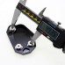 RP0480-1009 Kickstand Side Plate Pad For Kawasaki Z1000 2010-2018