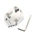 RP0480-1011 Kickstand Side Plate Pad For Kawasaki Ninja 250 Ninja 300 Z300