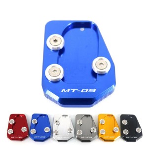 RP0480-1057 Motorcycle Kickstand Side Plate Pad For Yamaha MT-09/FZ09 2013-2016