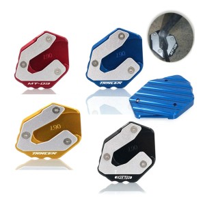 RP0480-1058 Motorcycle Kickstand Side Plate Pad For  Yamaha MT-09 TRACER/TRACER 900/FJ09 2017-2020