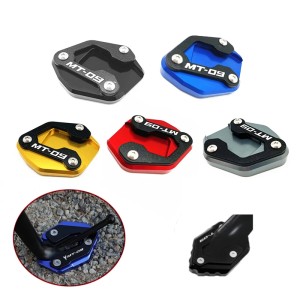 RP0480-1059 Motorcycle Kickstand Side Plate Pad For Yamaha MT-09 Tracer900 Tracer9 GT 2021-2023