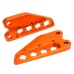 RP0480-1063O Motorcycle Small Front Footrest Heel Plates Guard Protector For KTM Duke 250 390 2017-2022