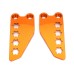 RP0480-1063O Motorcycle Small Front Footrest Heel Plates Guard Protector For KTM Duke 250 390 2017-2022