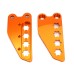 RP0480-1063O Motorcycle Small Front Footrest Heel Plates Guard Protector For KTM Duke 250 390 2017-2022
