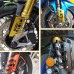 RP0820-3001B Mudguard Twin Rail Saddlebag Guard for Honda CBR1000RR 2004-2019
