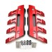 RP0820-3002B Mudguard Twin Rail Saddlebag Guard for Honda CB1000R 2008-2021