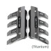 RP0820-3003B Mudguard Twin Rail Saddlebag Guard for Kawasaki Versys 1000 2015-2020