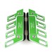 RP0820-3004B Mudguard Twin Rail Saddlebag Guard for Kawasaki Z125 Z250 Z300 Z750 Z800 Z900 Z1000 Z1000SX