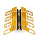 RP0820-3004B Mudguard Twin Rail Saddlebag Guard for Kawasaki Z125 Z250 Z300 Z750 Z800 Z900 Z1000 Z1000SX