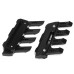 RP0820-3005B Motorcycle Guard Block Front Fender Anti-fall Slider Front Fork Protector for Kawasaki Z125 Z250 Z300 Z750 Z800 Z900 Z1000 Z1000SX