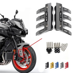 RP0820-3014B Motorcycle Front Fork Protector Guard Anti-Drop Slider Cover for Yamaha MT-10 2016-Later