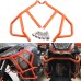 RP0890-1312O Upper Motorcycle Crash Bar Engine Protector for KTM 1050 Adventure 2015-2017