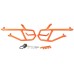 RP0890-1313O Lower Motorcycle Crash Bar Engine Protector for KTM 1050 Adventure 2015-2017
