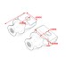 RP0891-4013 Chain Adjuster Block With Stand Spool for Honda CB650R CBR650R 2019-2023 CB650F CBR650F 2014-2018