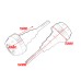 RP0891-5027 Motorcycle Crash Pad Protector for Kawasaki Z900 2017-2024 Z900SE/A2 2020-2024