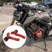 RP0891-5042 Motorcycle Engine Guard Frame Body Slider Stator Cylinder Falling Protection Crash Pad for Honda CB650R CBR650R 2019-2023 CB650F CBR650F 2014-2018