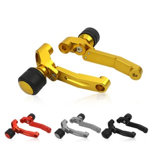 RP0891-5042 Motorcycle Engine Guard Frame Body Slider Stator Cylinder Falling Protection Crash Pad for Honda CB650R CBR650R 2019-2023 CB650F CBR650F 2014-2018