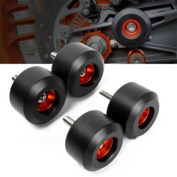 RP0891-6001 Motorcycle Front Axle Fork Crash Sliders for KTM DUKE 125 200 390 2011-2023