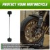 RP0891-6006 FRONT Axle Fork Crash Slider Wheel Pad for Honda CB650R CBR650R 2019-2023