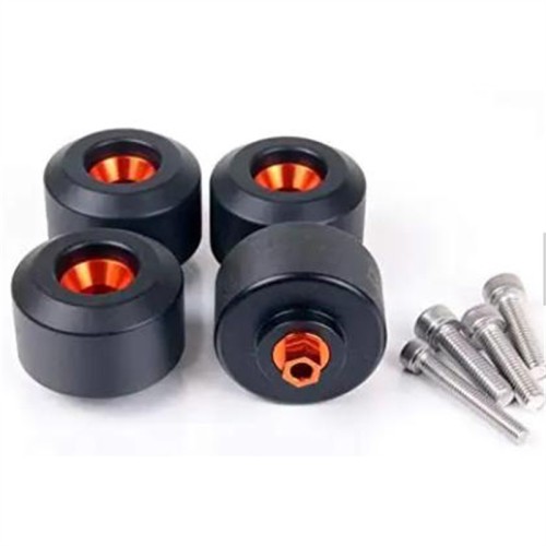 RP0891-8009BO Motorcycle Front&Rear Axle KTM Crash Sliders for KTM DUKE 125 200 390 2011-2023
