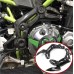 RP0891-9007F Motorcycle Carbon fiber Frame Cover for Kawasaki Z900 2017-2023