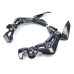 RP0891-9007F Motorcycle Carbon fiber Frame Cover for Kawasaki Z900 2017-2023