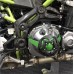 RP0891-9007F Motorcycle Carbon fiber Frame Cover for Kawasaki Z900 2017-2023