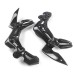 RP0891-9007F Motorcycle Carbon fiber Frame Cover for Kawasaki Z900 2017-2023