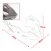 RP0891-9017 Engine Spoiler Lower Fairing for Honda CB650R CB650F CB650FE
