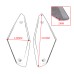 RP0891-9018 Frame Side Panel Cover Shell Protector for Honda CB650R CBR650R 2019-2023