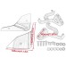 RP0891-9021 Motorcycle Front Airvent Left Right Side Cover Panel Fairing for Honda CRF1100L Afrika Twin Abenteuer Sport 2020-Later