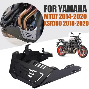 RP0892-1016B Motorcycle  Engine Guard Skid Plate for Yamaha MT-07 FZ-07 2014-2020 XSR700 2018-2020